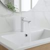 Waschbeckenarmatur REA Bloom White Chrom Low