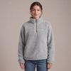 Bluza Damska Sherpa z kołnierzem Light Grey l