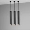 LAMPADA DA SOFFITTO PENSILE BLACK GOLD 30 CM APP574-1CP