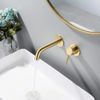 Wall Mounted faucet Rea OWEN Brush Gold+ BOX