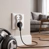 Double grounded socket OSTE JNH002-G White