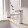Robinet de lavabo REA Polo White Chrom Low