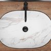 Ceramic Countertop Basin Rea CLEO BLACK AIAX MATT