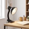 Lampe de bureau et de chevet à pince JNH045-1T Black