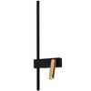 LAMPA ŚCIENNA KINKIET APP1439-W BLACK GOLD