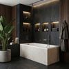 Built-in acrylic bathtub Rea Gloria 150