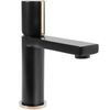 Смесител за мивка  REA ICON Black Low