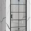 Shower doors Rea Molier Black 110 + profil