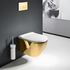 Cuvette WC suspendue Rea Carlo Mini Tornado NFQ GOLD WHITE