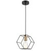 Závěsné svítidlo s APP1131-1CP Black/gold