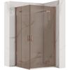 REA Hugo Double suihkukaappi 80x80 Copper Brush