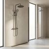 Shower set without spout with thermostat Rea Lungo Titan