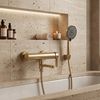 Sprchová hadice Rea Brush Gold 150 cm