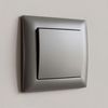 Single socket frame OSTE JNH013-1F Grey