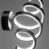 Lampada LED SPRING APP826-W BLACK MATT