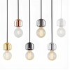 Lampa Sufitowa Wisząca Pojedyncza Loft APP594-1CP CHROM