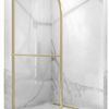 Shower screen Rea Sky Brush Gold 120