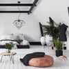 függő lámpa DIAMENT METAL LOFT BLACK APP563-1CP