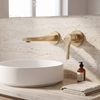 Unterputz-Waschtischarmatur REA Maxim Brush Gold + BOX