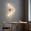 Lampe LED APP859-W Long Chrom