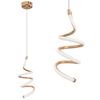 Висяща таванна LED лампа LHJ096-1CP light rose gold