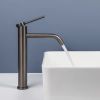 Grifo de LAVABO Rea  CLIF  TITANIUM HIGH