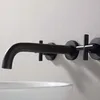 смесител за мивка - Вграден REA EXIT black mat
