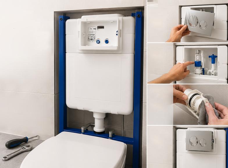 How to fix a leaking concealed cistern? Find out!