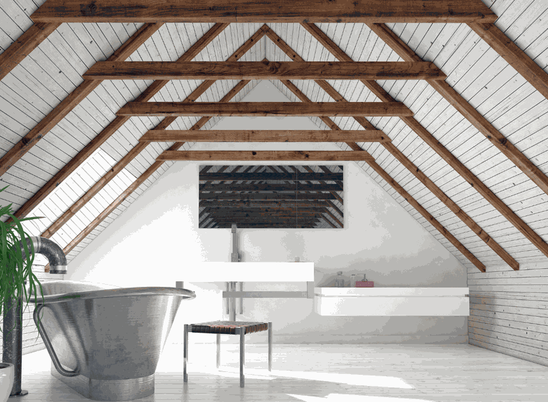 Casa de banho em estilo loft como um oásis de relaxamento: Inspirações com uma abordagem moderna ao design de interiores