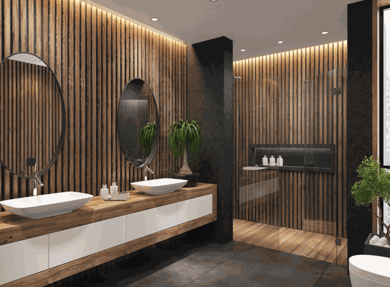 Toque industrial: como criar uma casa de banho com estilo e uma pitada de caráter industrial?