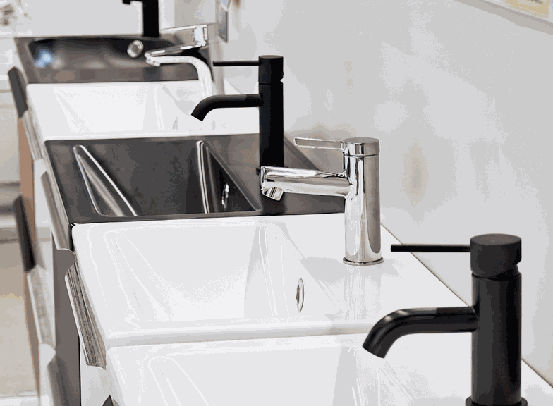 Wysokość i montaż poszczególnych baterii łazienkowych - wannowych, prysznicowych oraz umywalkowych