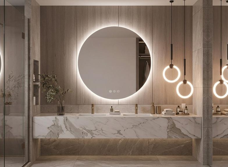 How to choose the best lighting for a bathroom mirror?
