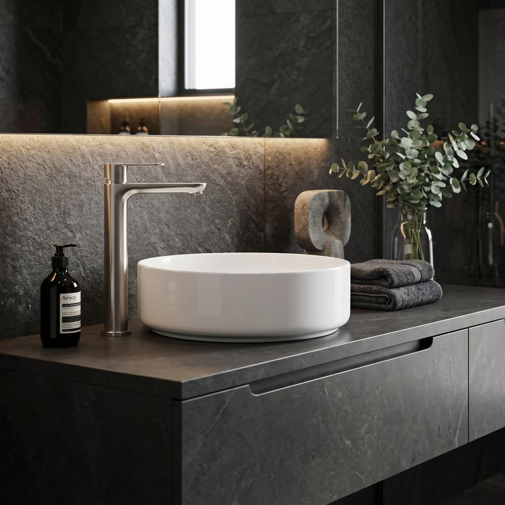 Kupaonska miješalica Rea Logan Brush Nickel