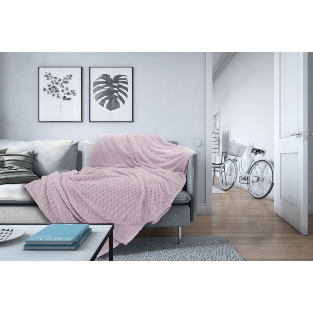 Koc pluszowy Diamond Fioletowy