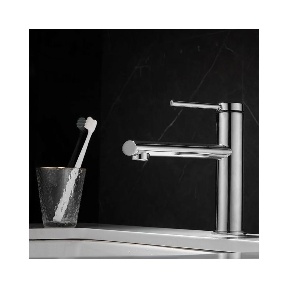 Waschbeckenarmatur REA OVAL CHROM low