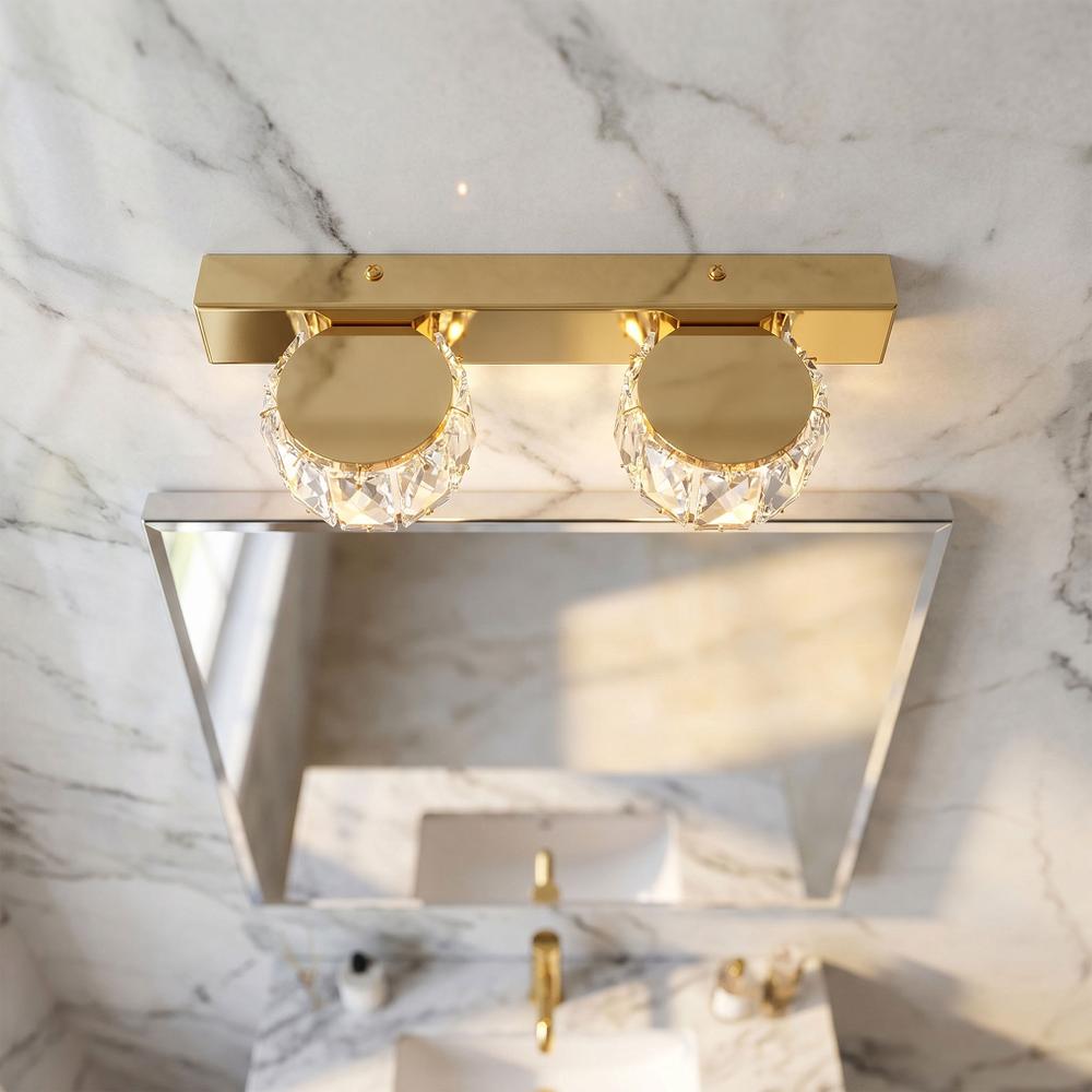 Sieninė lempa LED APP1937-2W GOLD