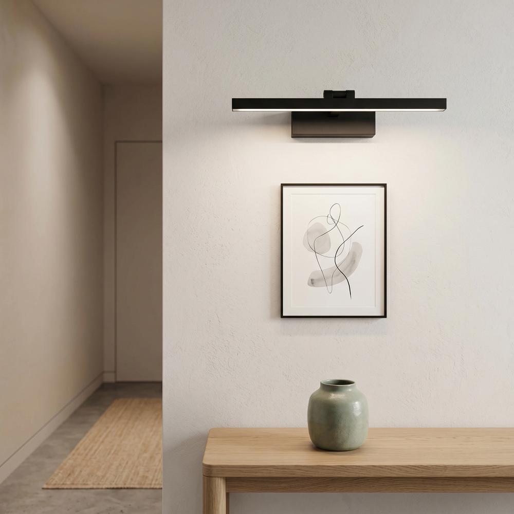 Kúpeľňové nástenné LED svietidlo APP1866-1W 40 cm Black