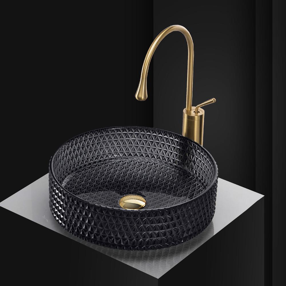 NADGRADNI UMIVAONIK Rea Cristal 35 Black