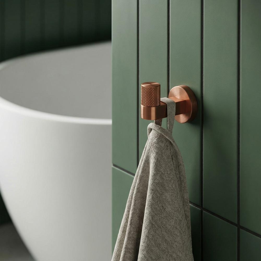 Wieszak łazienkowy 39104 ORI Miedź Szczotkowana