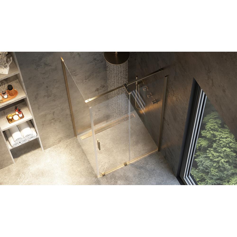 Καμπίνα ντους REA Montana Gold Brush 130x100