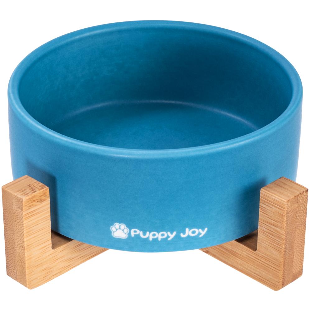 Miska Ceramiczna Dla Psa lub Kota Niebieska PJ-033
