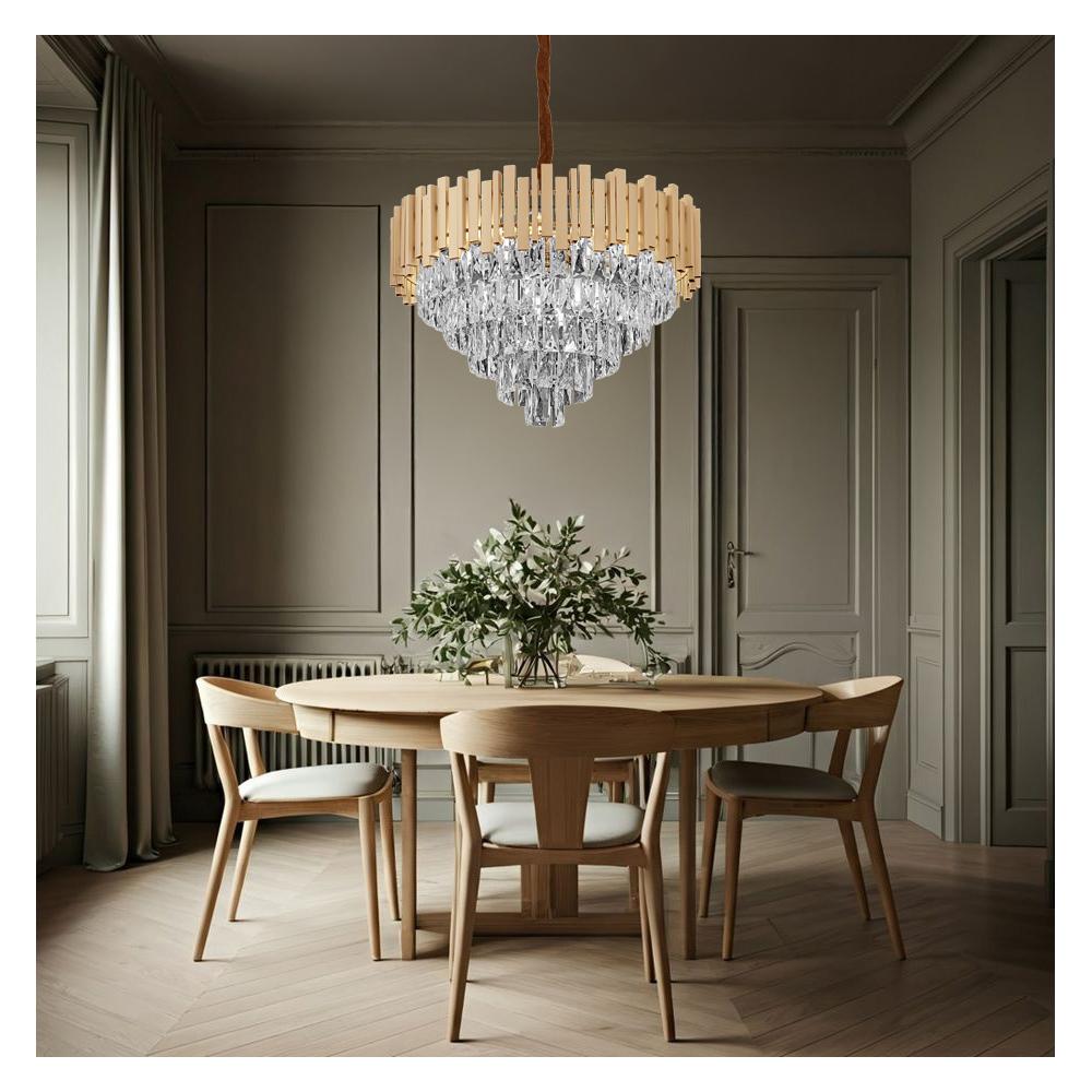 Hängelampe Cristal G050-CP 50CM GOLD