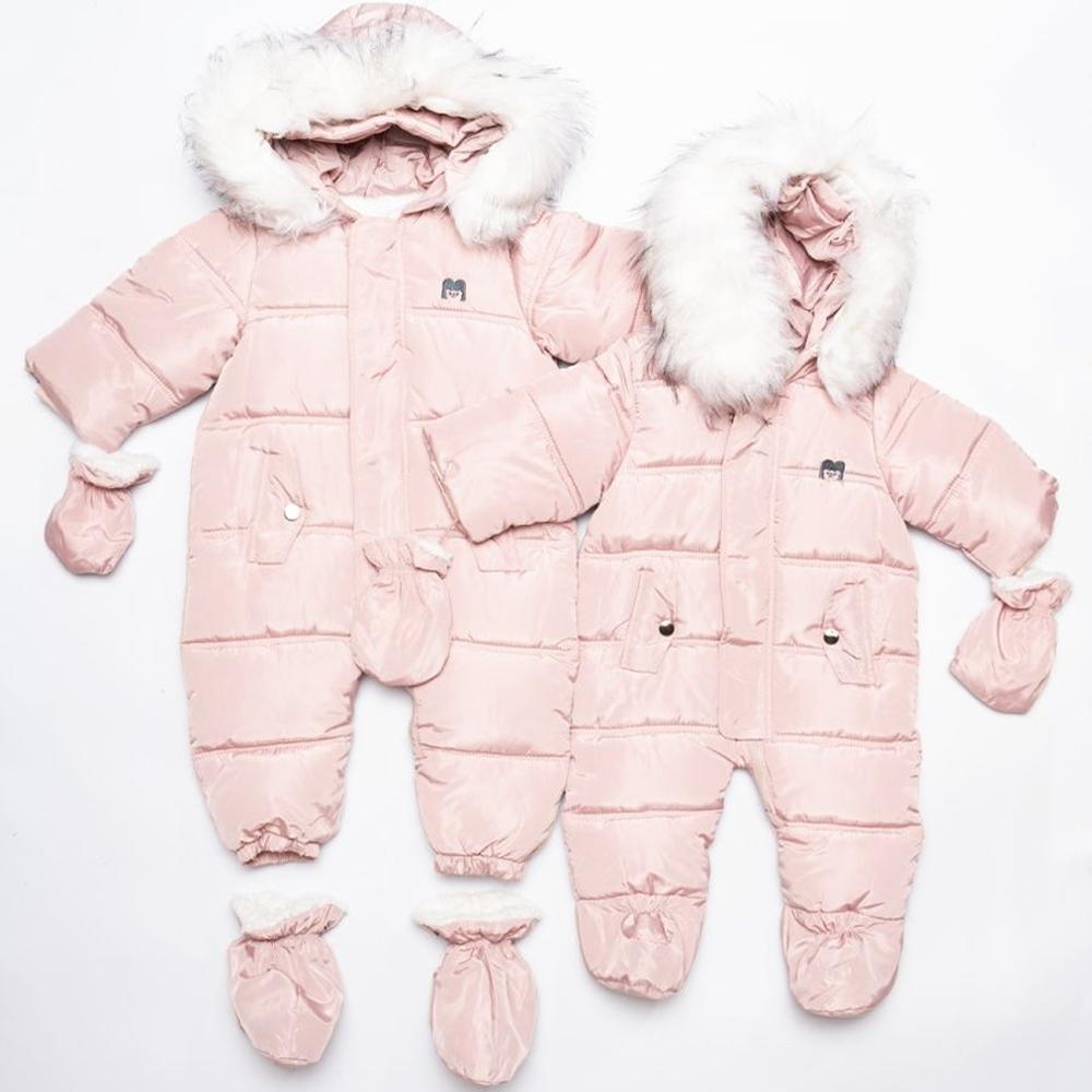 Kombinezon Dziecięcy Różowy 72-76cm