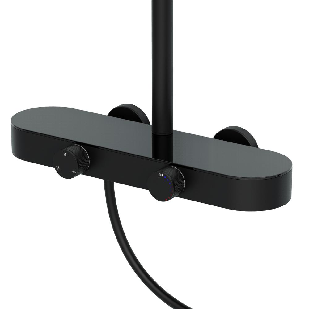 Zestaw Prysznicowy REA Creo Czarny