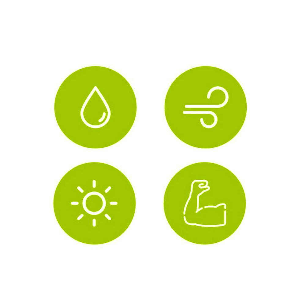 OSŁONA BALKONOWA SZARA 0,9x5M PE