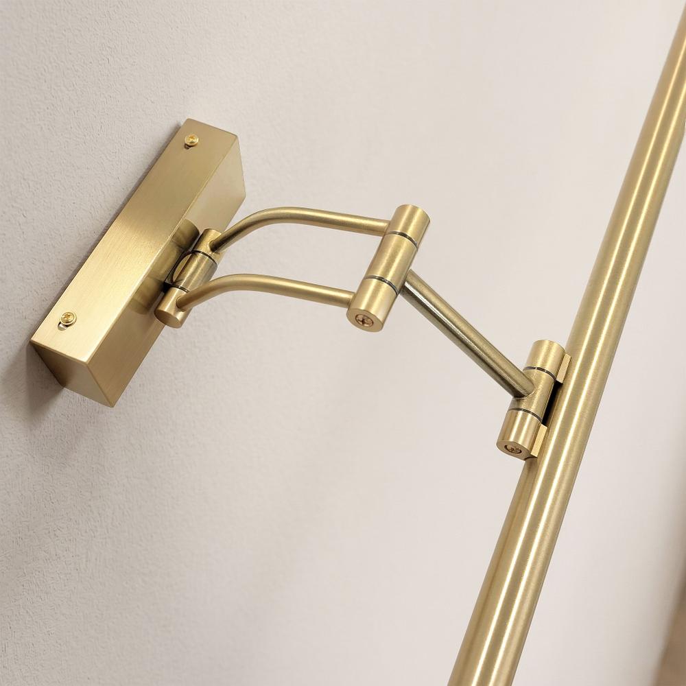Kúpeľňové nástenné LED svietidlo SWE024-1W 80cm Brush Gold