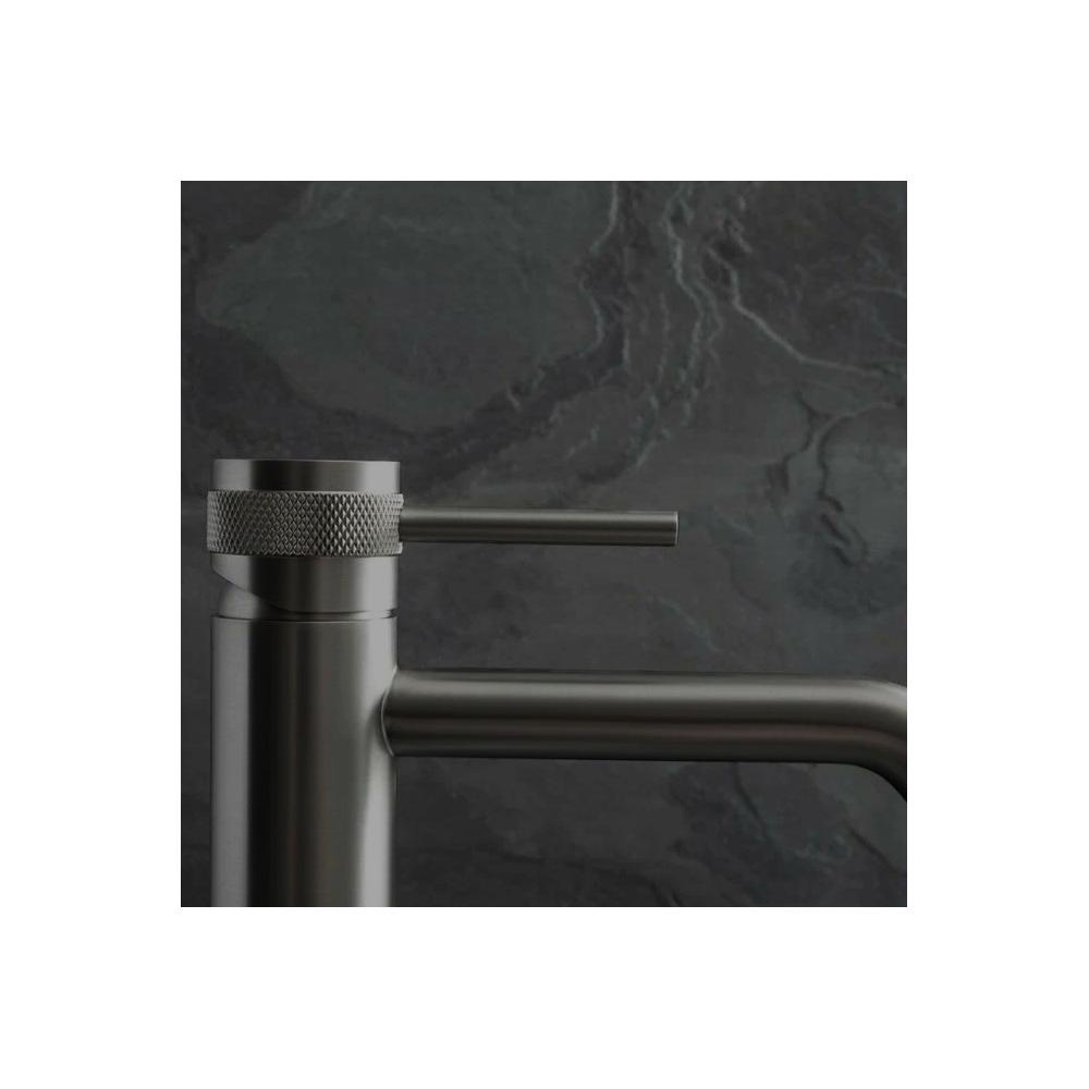 Grifo de baño Rea Lungo Grip Gun Grey low
