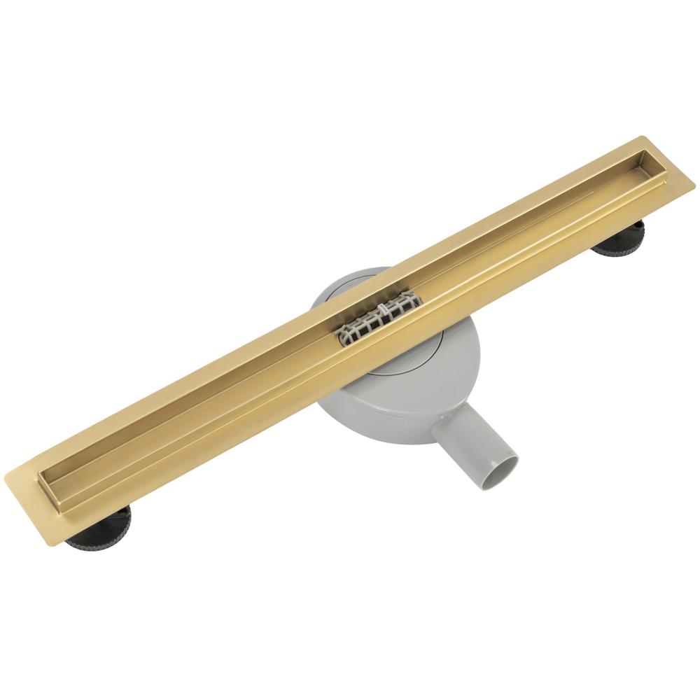 Трап для душа Rea Neo Slim Mirror Gold Pro 90