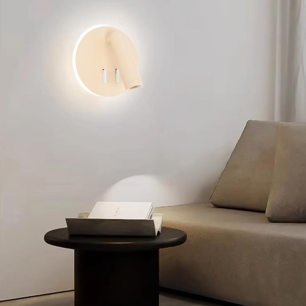 Wandlampe APP1615-1W beige