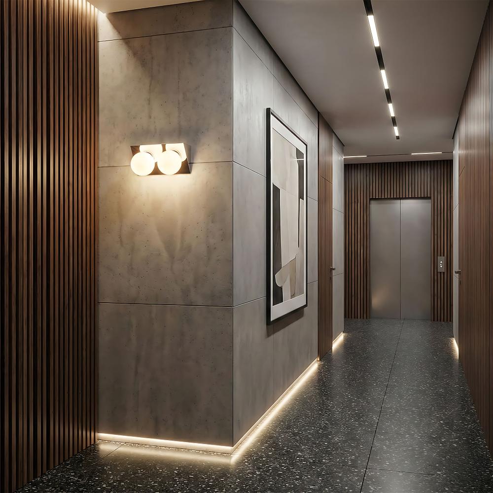 Wandlampe APP1228-2W Chrom